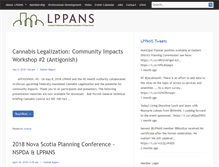 Tablet Screenshot of lppans.ca